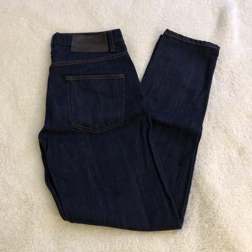 Naked and Famous Dry Indigo Slub Easy Guy Size 31